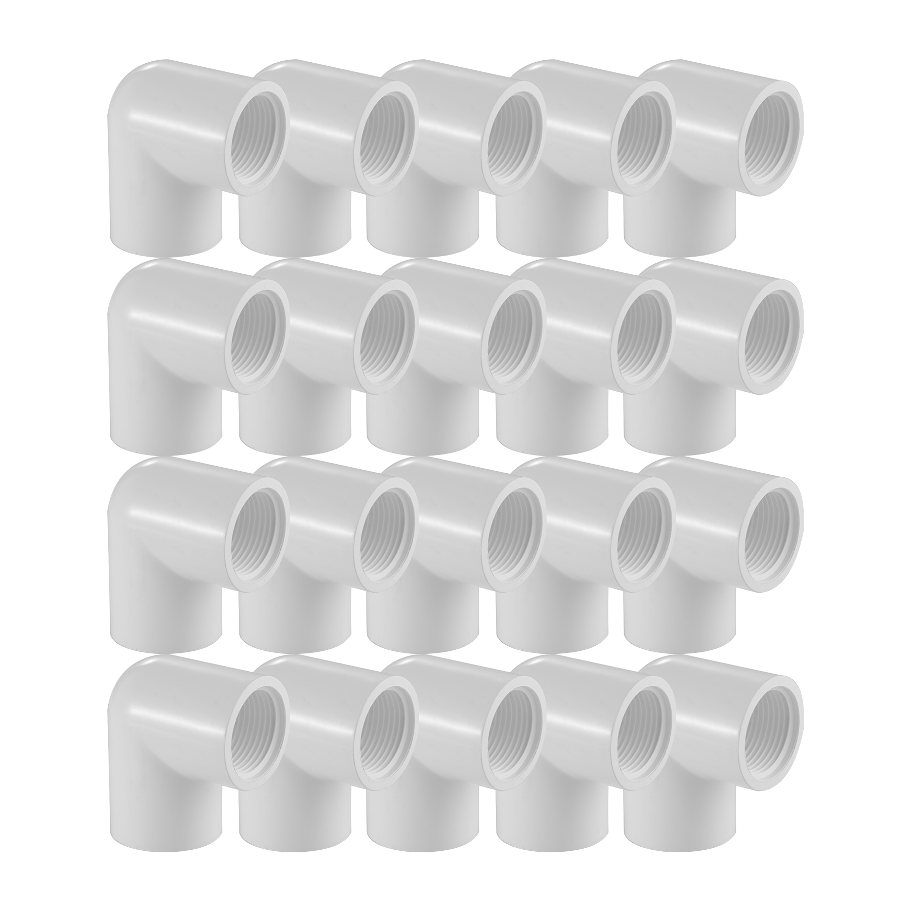 Lesso America 407-074 (20 Pack), Plumbing, PVC Pipe Fitting,90 ...