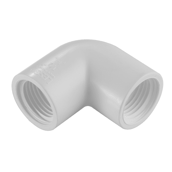 Lesso America 408-020, Plumbing, PVC Pipe Fitting,90° Reducing Elbow, SCH40, 2"