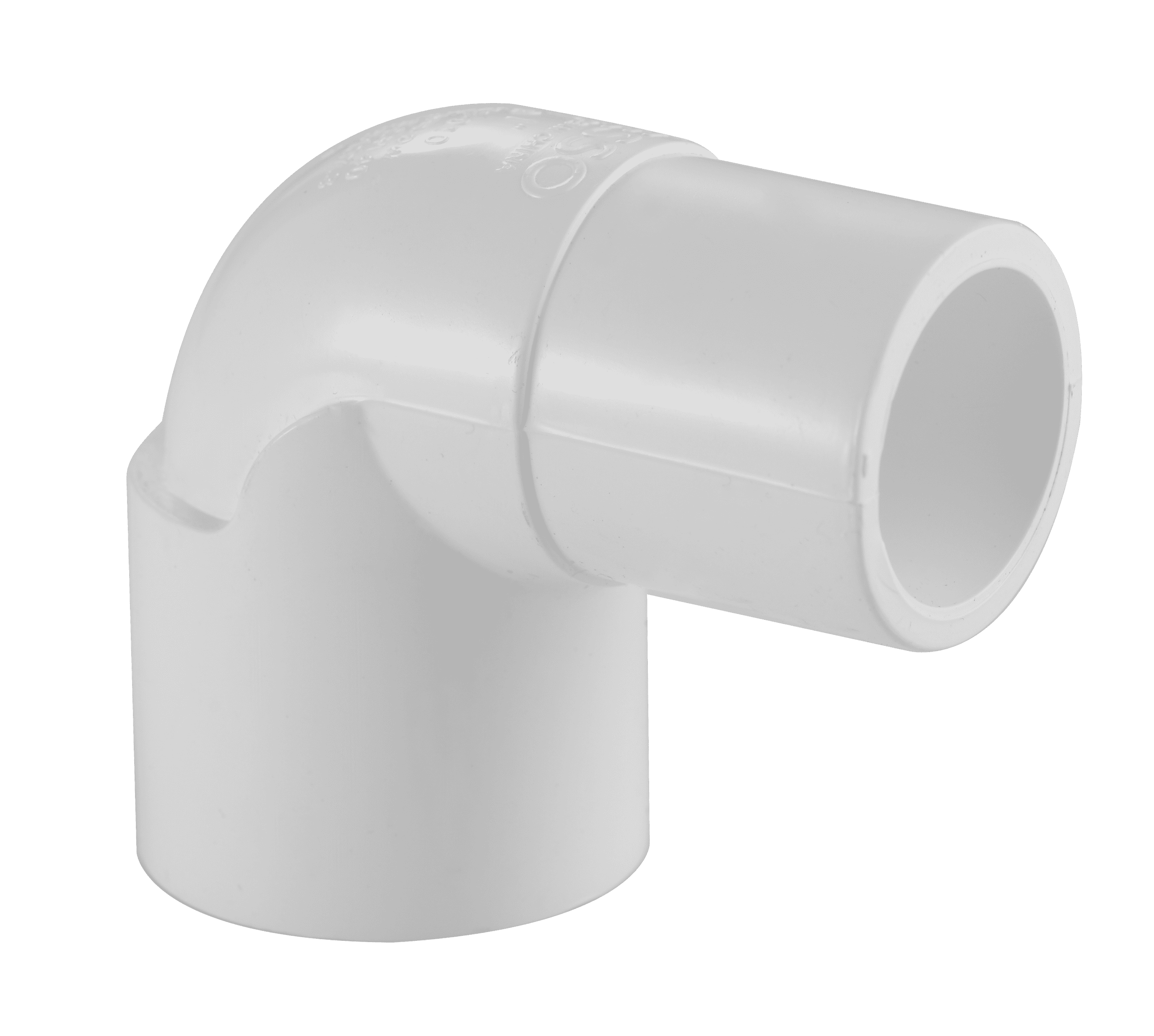 Lesso America 409-010, Plumbing, PVC Pipe Fitting,90° Street Ell, SCH40 ...