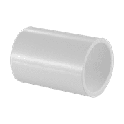 Lesso America 429-007, Plumbing, PVC Pipe Fitting , Coupling , SCH40, 3/4"
