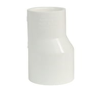 Lesso America 429-530E, Plumbing, PVC Pipe Fitting ,Eccentric Reducer Coupling , SCH40, 6 3"