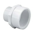 thumbnail image 1 of Lesso America 435-074, Plumbing, PVC Pipe Fitting ,Reducing Female Adapter, SCH40, 1/2×3/4", 1 of 3