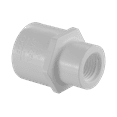 thumbnail image 1 of Lesso America 435-130 (20 Pack), Plumbing, PVC Pipe Fitting ,Reducing Female Adapter, SCH40, 1×1/2", 1 of 3