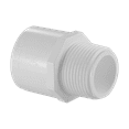 thumbnail image 1 of Lesso America 436-007 (10 Pack), Plumbing, PVC Pipe Fitting ,Male Adapter , SCH40, 3/4", 1 of 3