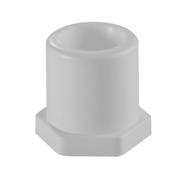 Lesso America 437-101, Plumbing, PVC Pipe Fitting ,Reducing Bushing Flush Style, SCH40, 3/4×1/2"