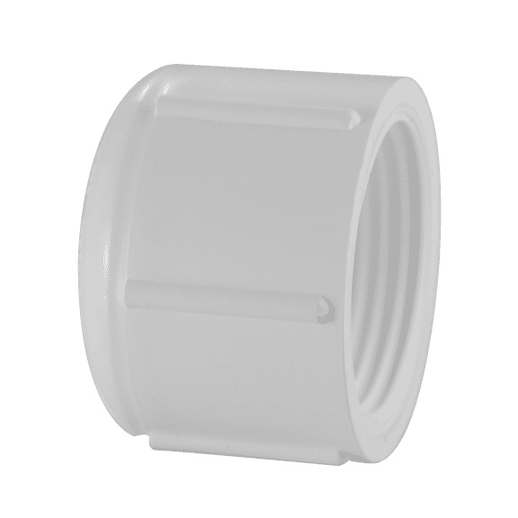 Lesso America 448-025, Plumbing, PVC Pipe Fitting,Cap, SCH40, 2-1/2"