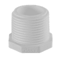 thumbnail image 1 of Lesso America 450-025, Plumbing, PVC Pipe Fitting,Plug, SCH40, 2-1/2", 1 of 2