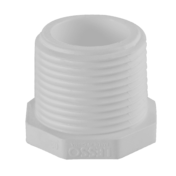Lesso America 450-060, Plumbing, PVC Pipe Fitting,Plug, SCH40, 6"