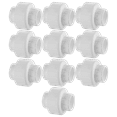 thumbnail image 1 of Lesso America 497-010 (10 Pack), Plumbing, PVC Pipe Fitting, Union w/O-ring Seal  ,SCH40, 1", 1 of 4
