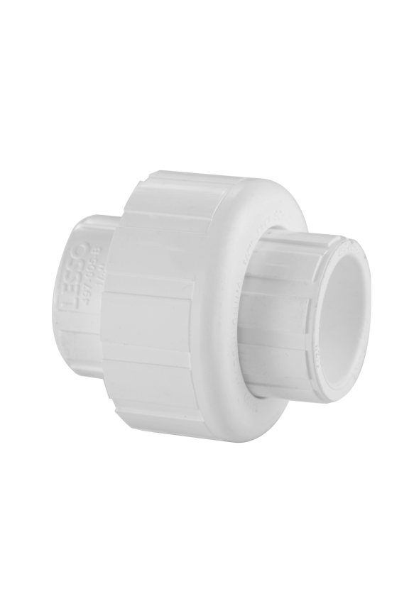 America 497-012, Plumbing, PVC Pipe Fitting, Union w/O-ring Seal  , SCH40, 1-1/4"