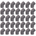 thumbnail image 1 of Lesso America 817-015 (100 Pack), Plumbing, PVC Pipe Fitting,45°Ell ,SCH80,1-1/2", 1 of 2