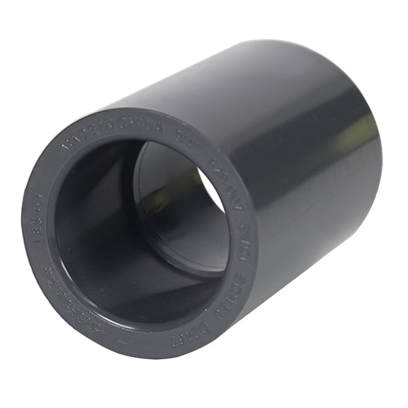 Lesso America 829-007, Plumbing, PVC Pipe Fitting,Coupling, SCH80, 3/4"