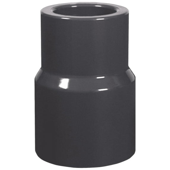 Lesso America 829-585, Plumbing, PVC Pipe Fitting,Reducing Coupling, SCH80, 8×6"