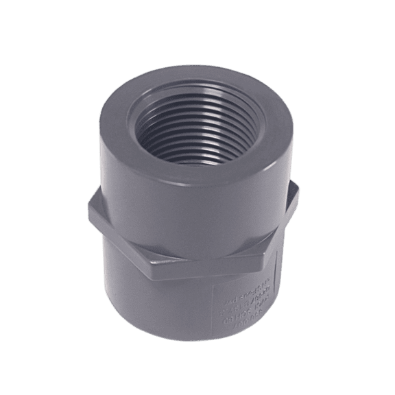 Lesso America 830-020, Plumbing, PVC Pipe Fitting,Coupling,SCH80,2"