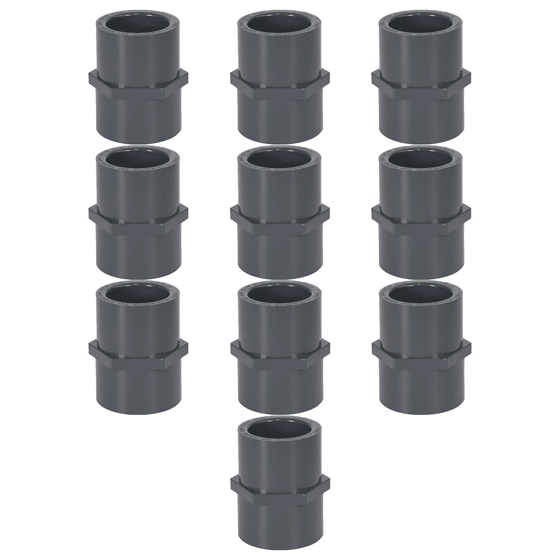 Lesso America 835-005 (10 Pack), Plumbing, PVC Pipe Fitting,Female ...