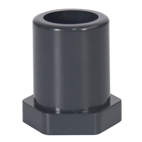 Lesso America 837-073, Plumbing, PVC Pipe Fitting, Reducing Bushing Flush Style, SCH80, 1/2×3/8"