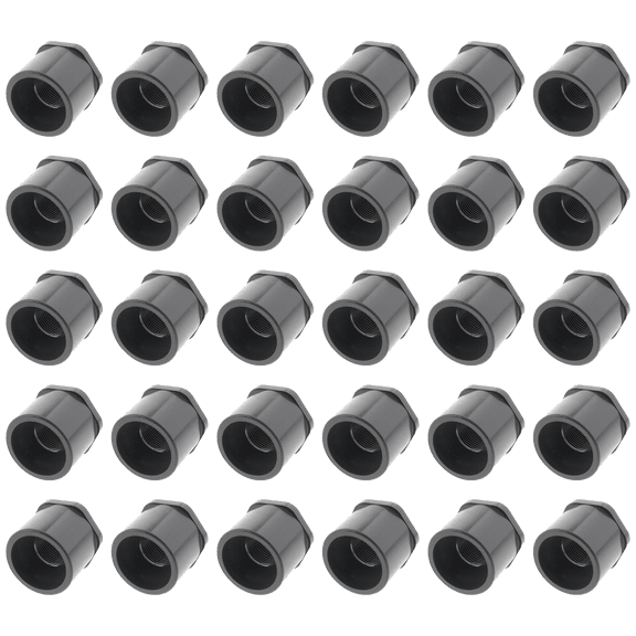 Lesso America 838-101 (100 Pack), Plumbing, PVC Pipe Fitting, Reducing Bushing Flush Style ,SCH80, 3/41/2"