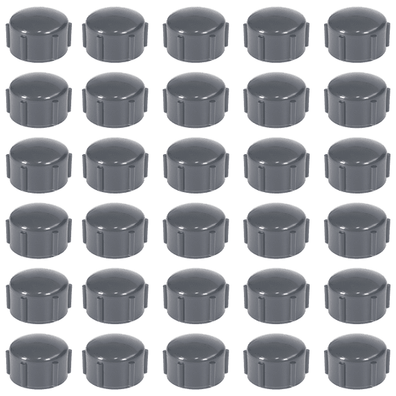 Lesso America 848-005 (100 Pack), Plumbing, PVC Pipe Fitting, Cap ,SCH80, 1/2"