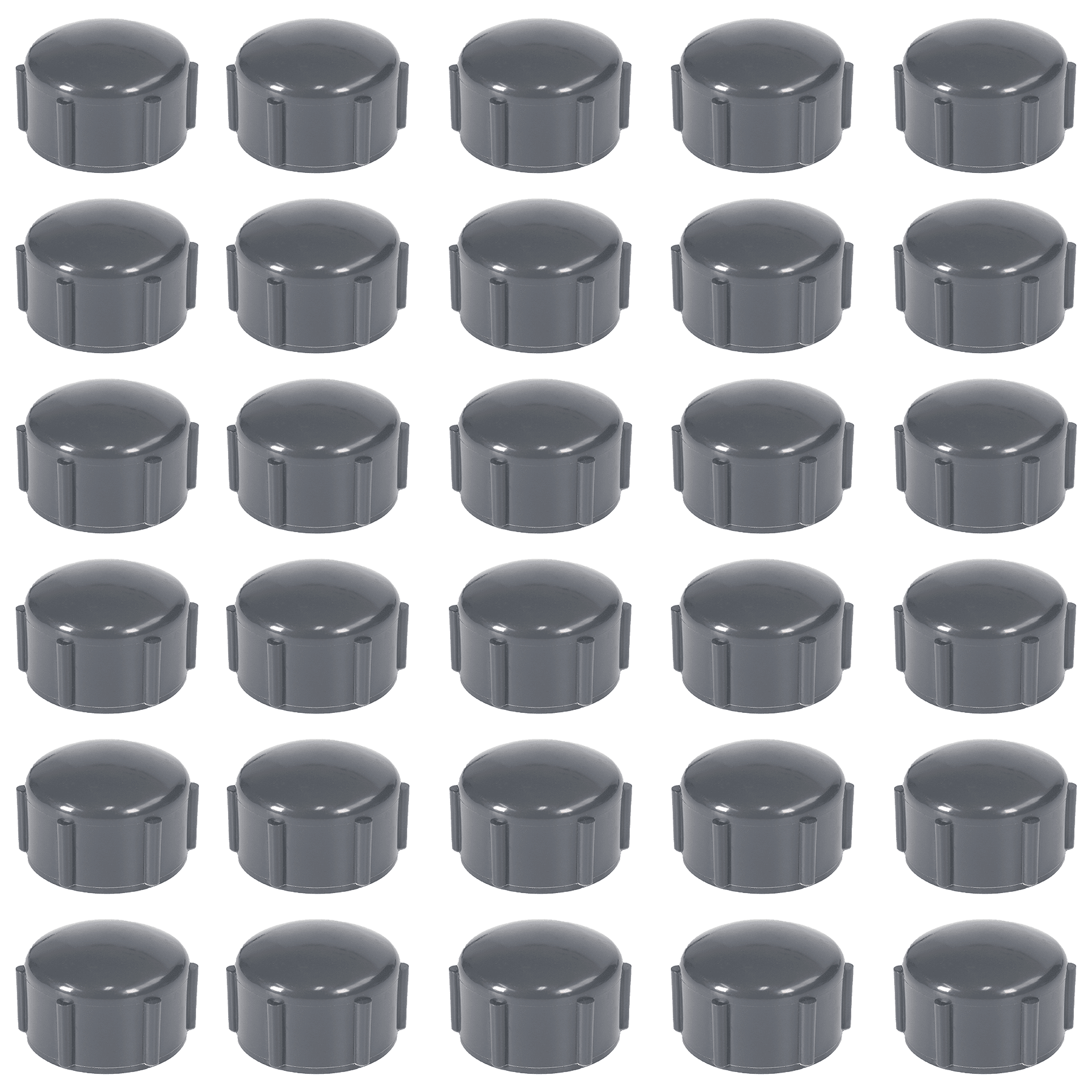 Lesso America 848-010 (100 Pack), Plumbing, PVC Pipe Fitting, Cap ...