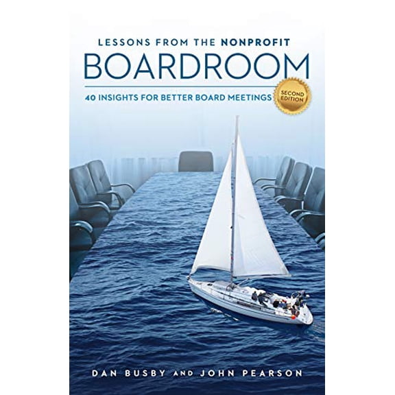 Pre-Owned Lessons From the Nonprofit Boardroom, 9781936233953, Hardcover, 2nd Edition