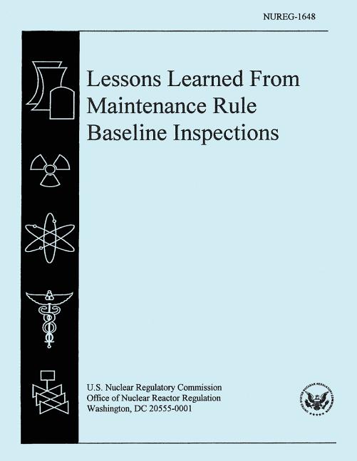 Lessons Learned from Maintenance Rule Baseline Inspections - Walmart.com