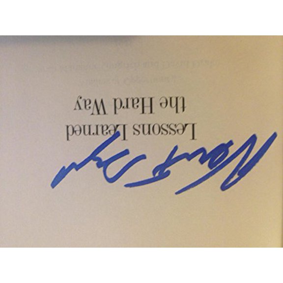 Pre-Owned Lessons Learned the Hard Way Paperback