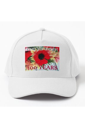 Lest We Forget 100 Years Baseball Hat, Centennial Remembrance Tribute Design, Classic Cap