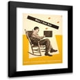 thumbnail image 1 of Lester Beall 12x14 Black Modern Framed Museum Art Print Titled - When I Think Back Rural Electrification Administration, U.S. Department of Agriculture (1930), 1 of 1