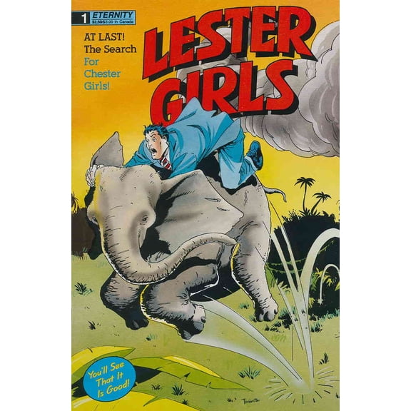 Lester Girls: The Lizard's Trail #1 VF ; Eternity Comic Book