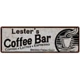 thumbnail image 1 of Lester's Coffee Bar Sign Kitchen Decor 6x18 206180007399, 1 of 1