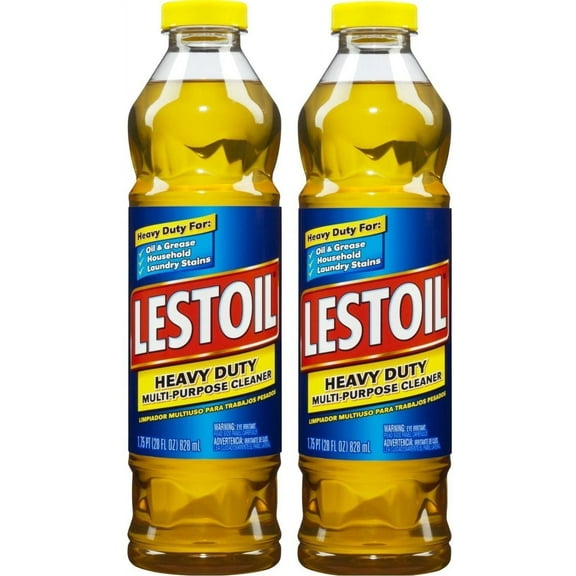 Lestoil Concentrated Heavy Duty Cleaner, 28 Fluid Ounces, Pack of 2