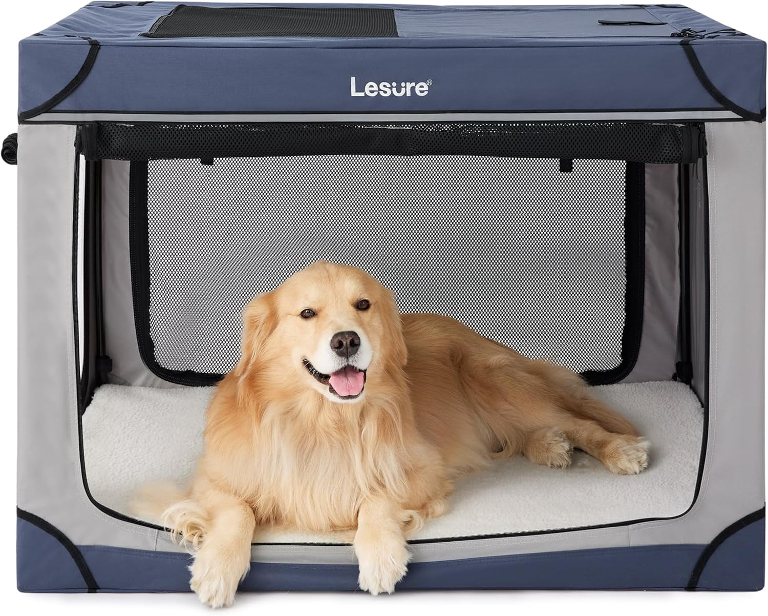 Lesure Shown on TODAY Show Soft Dog Crate - 42 Inch Portable Travel ...