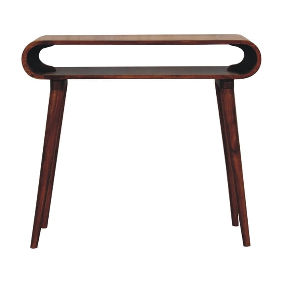 Lesuto Amaya Nordic Style Console Table - Nordic Style, Wood