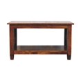 thumbnail image 1 of Lesuto Belmont X-Frame Chestnut Coffee Table - Contemporary Style, Wood, 1 of 10
