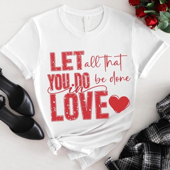 Let All That You Do In Love T-S1HirH1Ristian VaL1entine's Day T1EE
