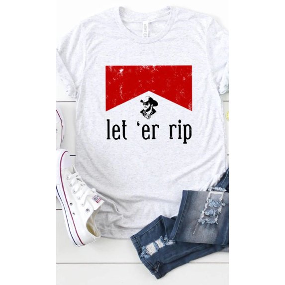 Let Er Rip Graphic Tee T-Shirt PLUS