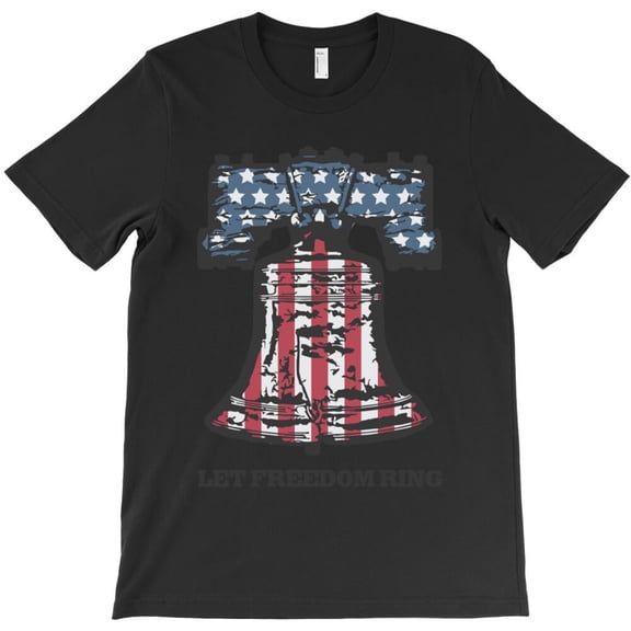 Let Freedom Ring Liberty Bell, Patriotic Historical Graphic G22467 Unisex T-Shirt, Up to Size 5XL