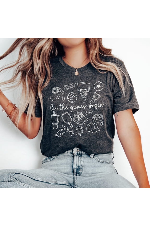 Let The Games Begin Field Day Shirt Field Day 2025 Field Day Vibes Field Day Shirts For Teachers Field Day Shirts Preppy Fun Day Shirt Pe Design Preview Only, Birthday Gift