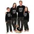 thumbnail image 1 of Let Get Lit Family Xmas Pajamas Sets With Christmas Light, 2 Piece Set, Size NB - Men 6XL, 1 of 7