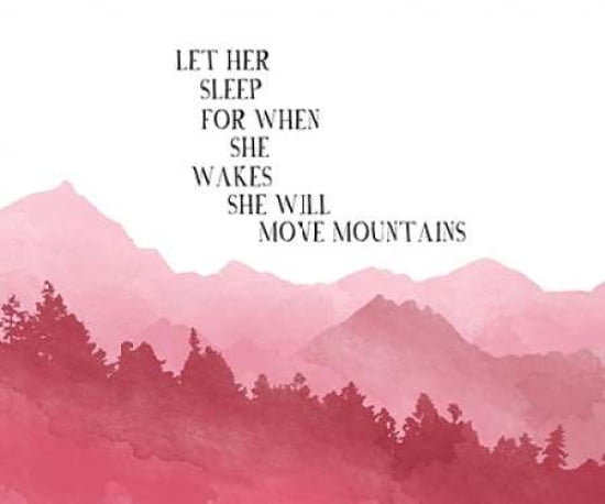 Let Her Sleep Canvas Art - Amy Cummings (20 x 24)