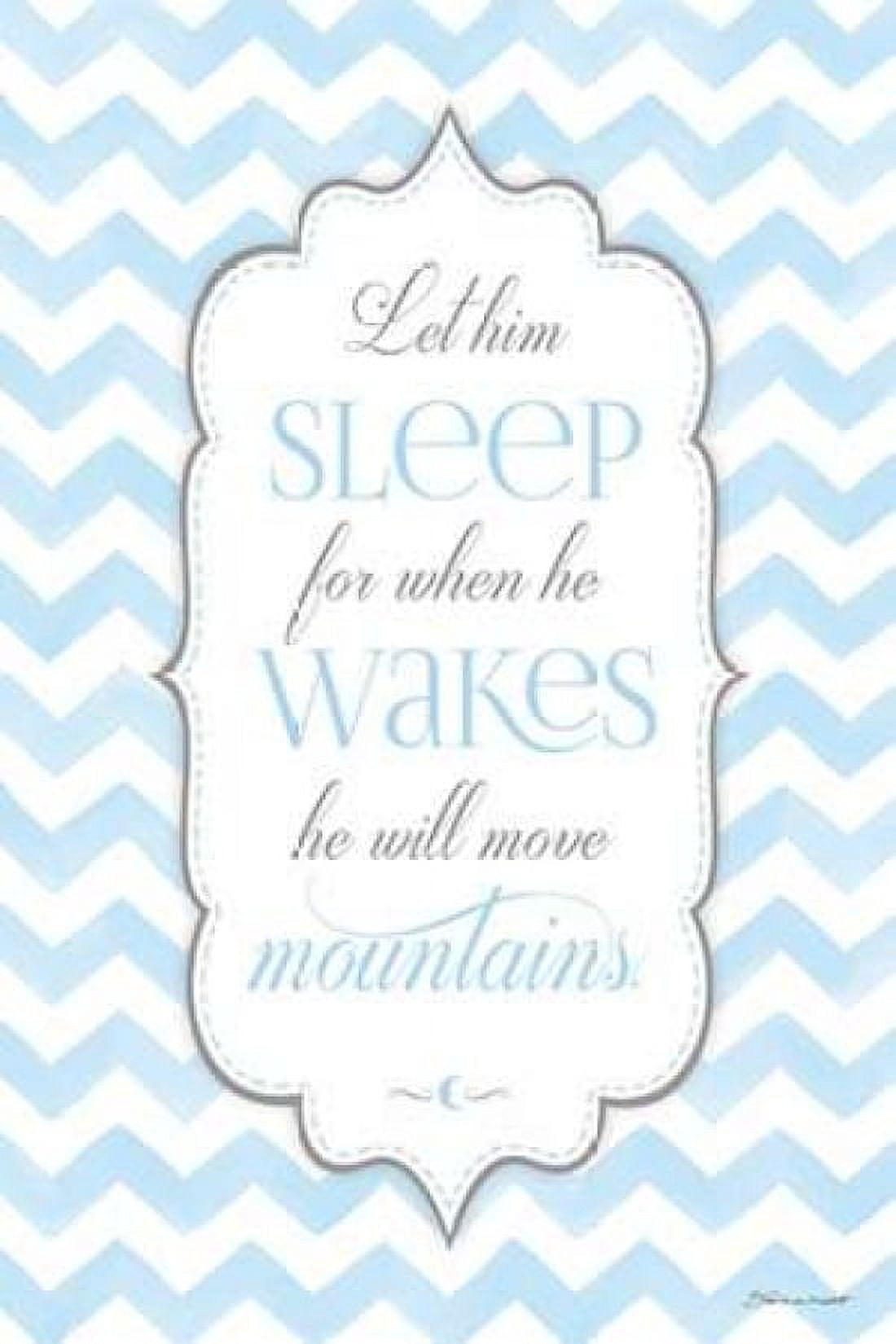 Let Him Sleep Canvas Art - Stephanie Marrott (12 x 18)