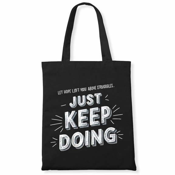 Let Hope Lift You Above Struggles Tote Canvas Bag Autumn Leaves Pumpkin Patch Bags Hayrides Canvas Bag 1Pc