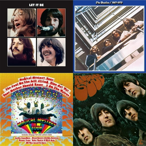 Let It Be Special Edition & Beatles 1967-1970 (2023 Edition) (Half-Speed) (3LP) & Magical Mystery Tour & Rubber Soul