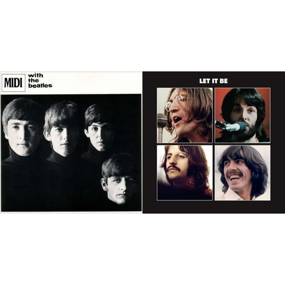With The Beatles & Let It Be Special Edition [LP Vinyl Bundle]