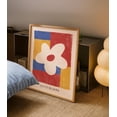 Let It Bloom Floral Wall Art Print, Boho Botanical Decor - Walmart.com