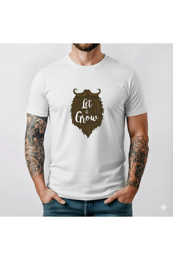 Let It Grow Cute Plant Botanical Gardening Unisex T-Shirt S- 5XL