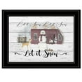 thumbnail image 1 of Let It Snow By By Billy Jacobs Printed Wall Art Wood Multi-Color, 1 of 3
