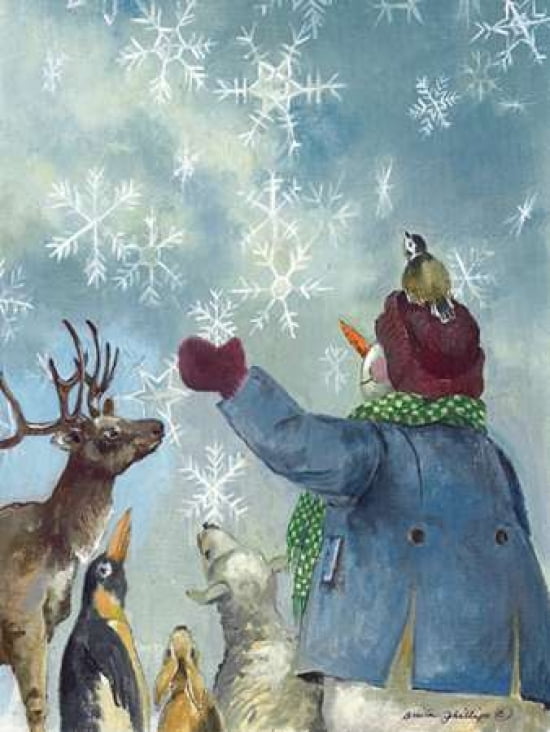 Let It Snow Canvas Art - Anita Phillips (22 x 28)