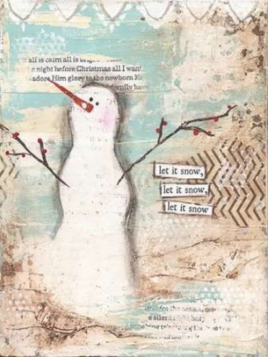 Let It Snow Canvas Art - Cassandra Cushman (18 x 24)