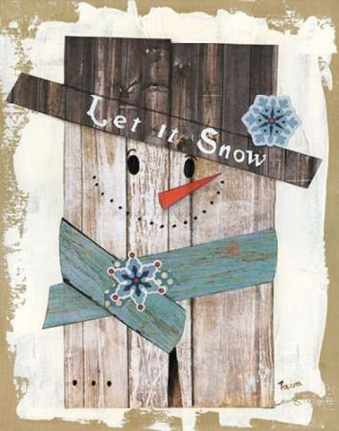 Let It Snow Canvas Art - Janet Tava (22 x 28)